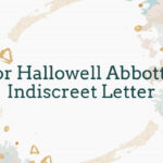 Eleanor Hallowell Abbott – The Indiscreet Letter