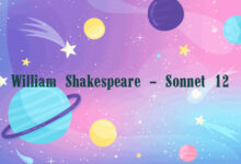 William Shakespeare – Sonnet 12