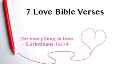 7 Love Bible Verses