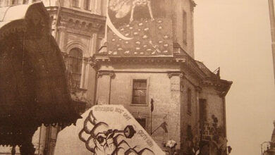 Petrograd art monument, 1919