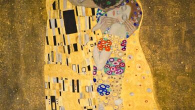 THE KISS, GUSTAV KLIMT