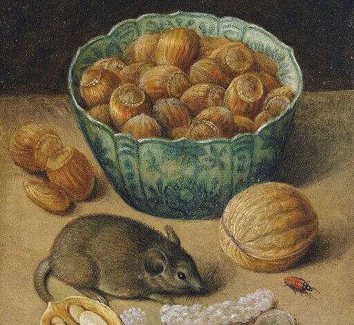 George Flegel, Still Life with Mouse, 1638