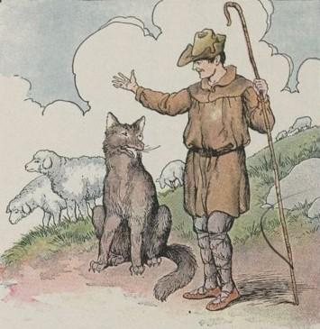 The Wolf And The Shepherd (2nd Fable)