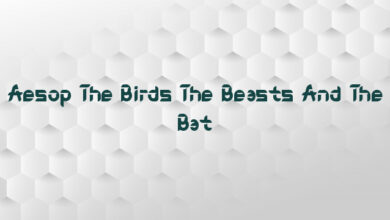 Aesop The Birds The Beasts And The Bat