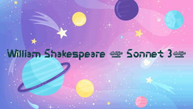 William Shakespeare – Sonnet 35