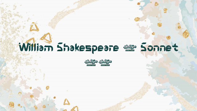 William Shakespeare – Sonnet 50