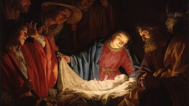 Adoration of the Shepherds by Gerard van Honthorst