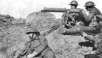 British Vickers, Belgium, 1917