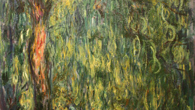 Claude Monet, Weeping Willow, 1918