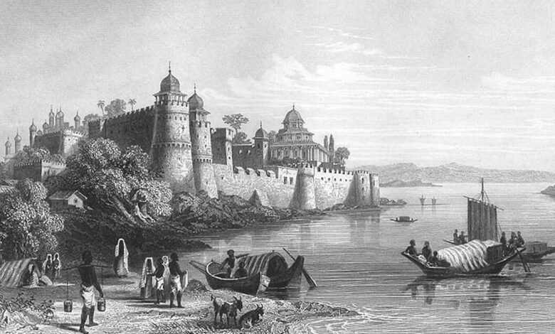 Fort of Akbar, Allahabad, 1850s