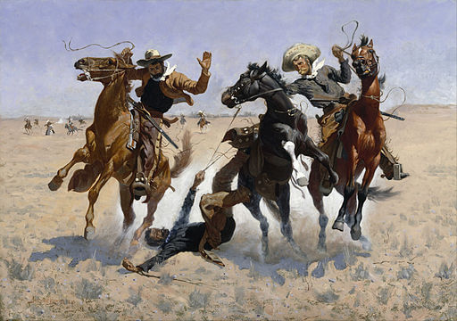 Frederic Remington, Aiding a Comrade, 1890