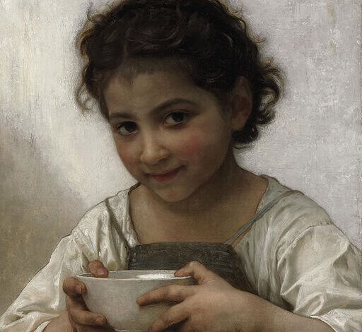 Painting by William Adolphe Bouguereau, 1880