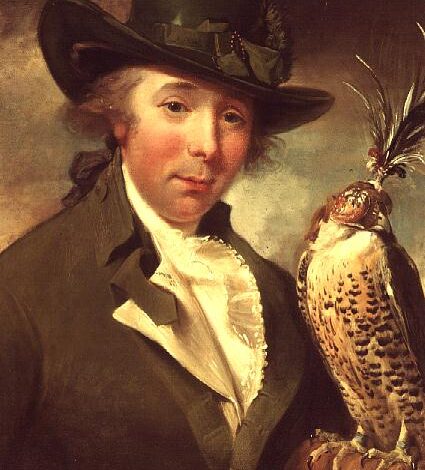 Philip Reinagle, Man with falcon, undated