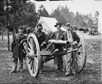 Tidball's Battery, Fair Oaks, Virginia, June 1862