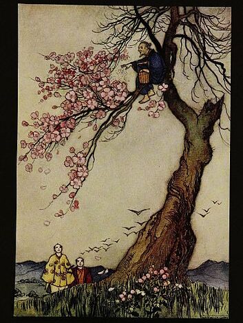 Warwick Goble, Green Willow and Other Japanese Fairytales, 1910