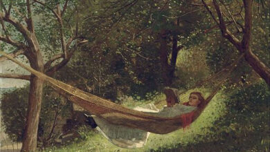 Winslow Homer, Girl in the Hammock, 1873