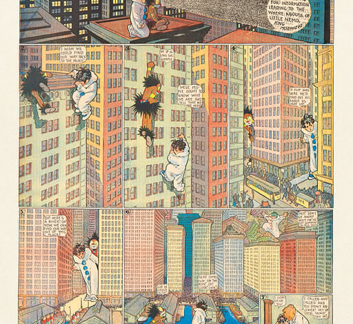 Winsor McCay, Little Nemo comic strip, 1907