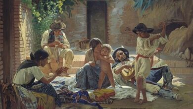 Yevgraf Sorokin, Spanish Romani family, 1892