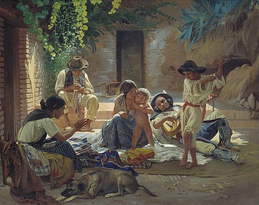 Yevgraf Sorokin, Spanish Romani family, 1892