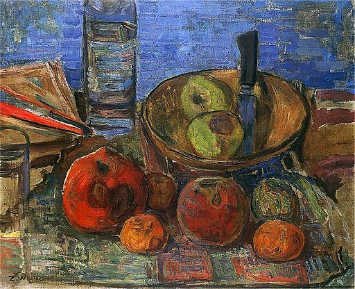 Zygmunt Waliszewski, Still Life with Apples, 1929