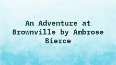 An Adventure at Brownville by Ambrose Bierce