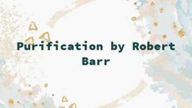 Purification by Robert Barr