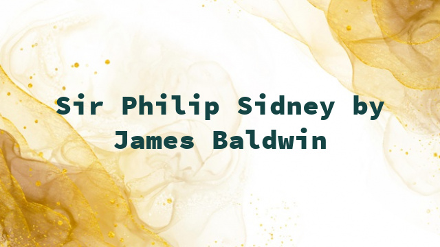 Sir Philip Sidney by James Baldwin