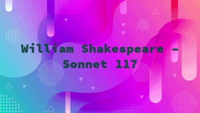 William Shakespeare – Sonnet 117