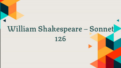 William Shakespeare – Sonnet 126