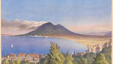 Edward Fanshawe, Bay of Naples from Castellamare, 1858