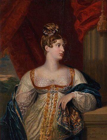 George Dawe, Charlotte Augusta of Wales, 1817