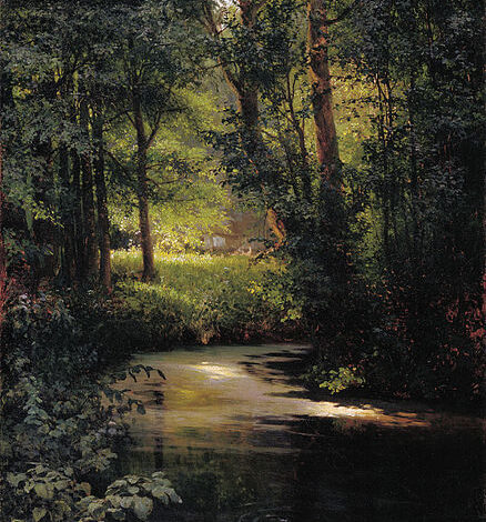 Grigoriy Myasoyedov, Forest Creek, Spring 1890