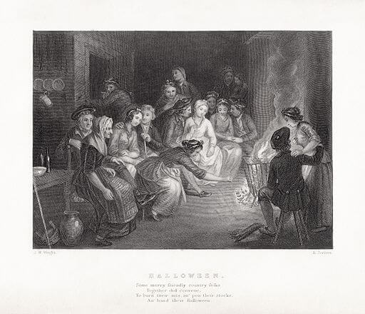 J.M. Wright and Edward Scriven, Halloween, 1841