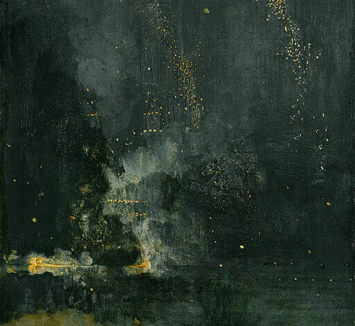 James Abbott Whistler, Nocturne in Black and Gold, 1874