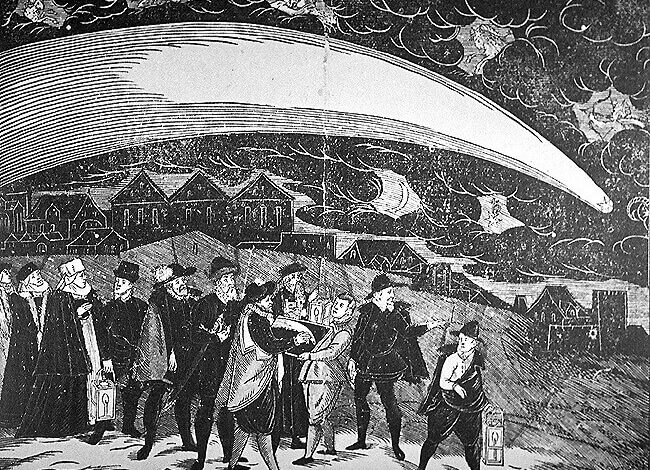 Jiri Daschitzsky, Great comet of 1577