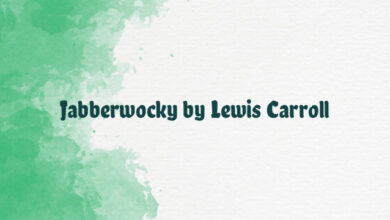 Jabberwocky by Lewis Carroll