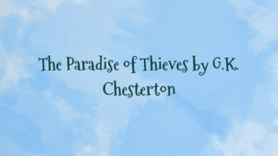 The Paradise of Thieves by G.K. Chesterton