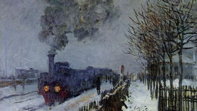 Claude Monet, Train in the Snow