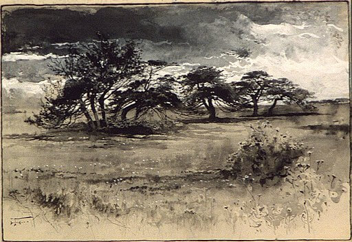 Harry Fenn, Thorn-trees near Niagara, 1887