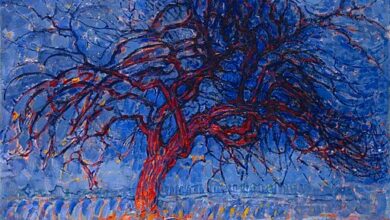 Piet Mondrian, The Red Tree, Amsterdam, 1908