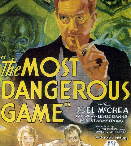 The Most Dangerous Game, movie poster, 1932