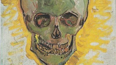 Vincent van Gogh, Skull, Paris, winter 1887-88