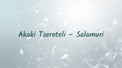 Akaki Tsereteli – Salamuri