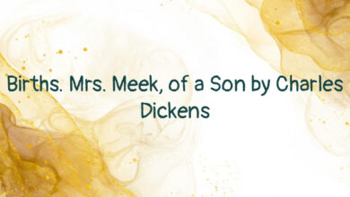 Births. Mrs. Meek, of a Son by Charles Dickens