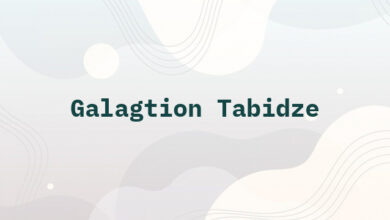 Galagtion Tabidze