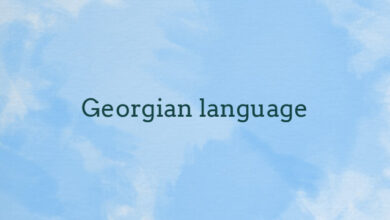 Georgian language