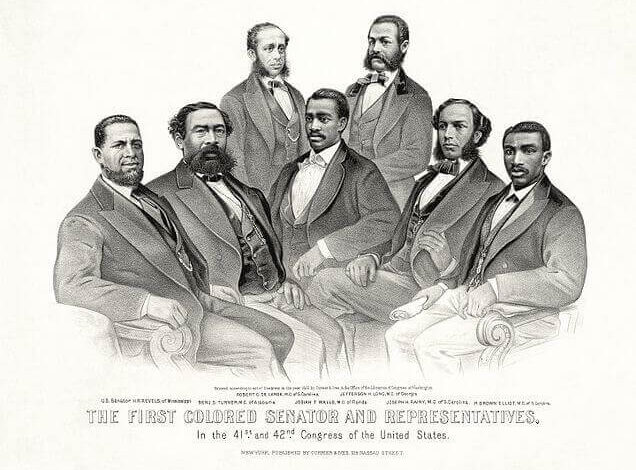 First Colored Senator and Representatives, 1872