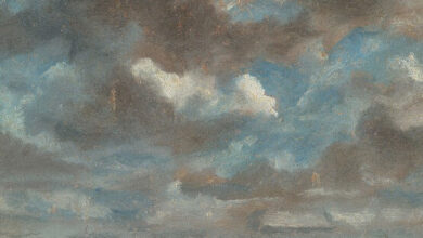 John Constable, Extensive Landscape with Clouds