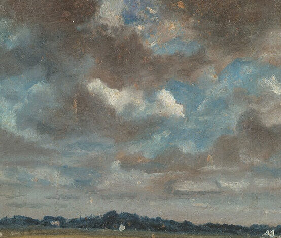 John Constable, Extensive Landscape with Clouds