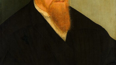 Lucas Cranach the Younger, Man with a Red Beard, 1548